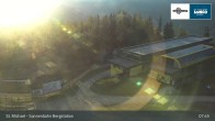 Archiv Foto Webcam St. Michael - Blick Bergstation Sonnenbahn Gondel 07:00