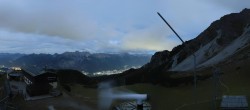 Archiv Foto Webcam Axams: Blick vom Birgitzköpflhaus 03:00