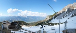 Archiv Foto Webcam Axams: Blick vom Birgitzköpflhaus 15:00