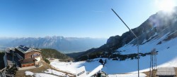 Archiv Foto Webcam Axams: Blick vom Birgitzköpflhaus 08:00