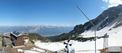 Archiv Foto Webcam Axams: Blick vom Birgitzköpflhaus 09:00