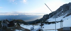 Archiv Foto Webcam Axams: Blick vom Birgitzköpflhaus 05:00