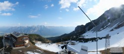 Archiv Foto Webcam Axams: Blick vom Birgitzköpflhaus 07:00