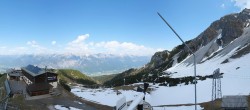 Archiv Foto Webcam Axams: Blick vom Birgitzköpflhaus 11:00