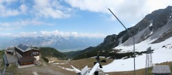 Archiv Foto Webcam Axams: Blick vom Birgitzköpflhaus 09:00