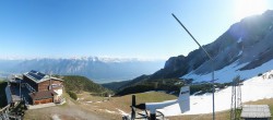 Archiv Foto Webcam Axams: Blick vom Birgitzköpflhaus 07:00