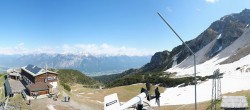 Archiv Foto Webcam Axams: Blick vom Birgitzköpflhaus 09:00