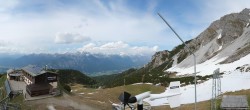 Archiv Foto Webcam Axams: Blick vom Birgitzköpflhaus 15:00