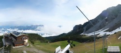 Archiv Foto Webcam Axams: Blick vom Birgitzköpflhaus 07:00