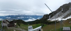 Archiv Foto Webcam Axams: Blick vom Birgitzköpflhaus 17:00