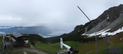 Archiv Foto Webcam Axams: Blick vom Birgitzköpflhaus 05:00
