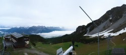 Archiv Foto Webcam Axams: Blick vom Birgitzköpflhaus 06:00