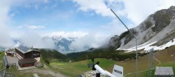 Archiv Foto Webcam Axams: Blick vom Birgitzköpflhaus 11:00