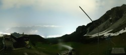 Archiv Foto Webcam Axams: Blick vom Birgitzköpflhaus 01:00
