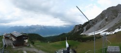 Archiv Foto Webcam Axams: Blick vom Birgitzköpflhaus 17:00