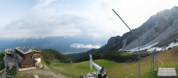 Archiv Foto Webcam Axams: Blick vom Birgitzköpflhaus 07:00