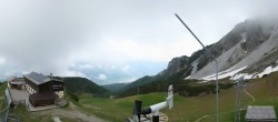 Archiv Foto Webcam Axams: Blick vom Birgitzköpflhaus 13:00