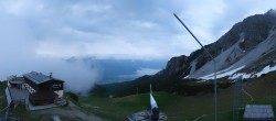 Archiv Foto Webcam Axams: Blick vom Birgitzköpflhaus 19:00