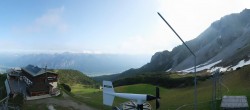 Archiv Foto Webcam Axams: Blick vom Birgitzköpflhaus 07:00