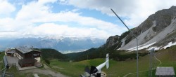 Archiv Foto Webcam Axams: Blick vom Birgitzköpflhaus 13:00