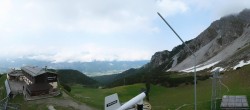Archiv Foto Webcam Axams: Blick vom Birgitzköpflhaus 13:00