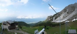 Archiv Foto Webcam Axams: Blick vom Birgitzköpflhaus 15:00