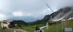Archiv Foto Webcam Axams: Blick vom Birgitzköpflhaus 17:00