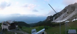 Archiv Foto Webcam Axams: Blick vom Birgitzköpflhaus 19:00