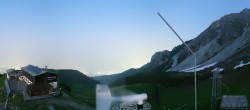 Archiv Foto Webcam Axams: Blick vom Birgitzköpflhaus 01:00