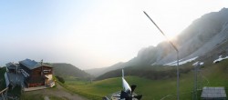 Archiv Foto Webcam Axams: Blick vom Birgitzköpflhaus 05:00