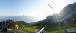 Archiv Foto Webcam Axams: Blick vom Birgitzköpflhaus 05:00