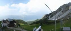 Archiv Foto Webcam Axams: Blick vom Birgitzköpflhaus 15:00