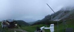 Archived image Webcam Axams: View Birgitzköpflhaus 19:00