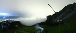 Archiv Foto Webcam Axams: Blick vom Birgitzköpflhaus 21:00