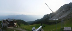 Archiv Foto Webcam Axams: Blick vom Birgitzköpflhaus 05:00