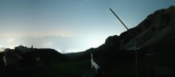 Archiv Foto Webcam Axams: Blick vom Birgitzköpflhaus 23:00