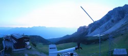 Archiv Foto Webcam Axams: Blick vom Birgitzköpflhaus 03:00