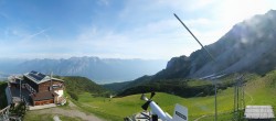 Archiv Foto Webcam Axams: Blick vom Birgitzköpflhaus 07:00
