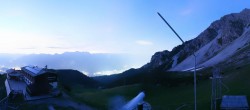 Archiv Foto Webcam Axams: Blick vom Birgitzköpflhaus 21:00
