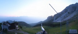 Archiv Foto Webcam Axams: Blick vom Birgitzköpflhaus 04:00