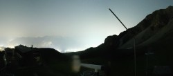 Archiv Foto Webcam Axams: Blick vom Birgitzköpflhaus 23:00