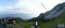 Archiv Foto Webcam Axams: Blick vom Birgitzköpflhaus 05:00