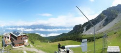 Archiv Foto Webcam Axams: Blick vom Birgitzköpflhaus 09:00