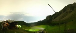 Archiv Foto Webcam Axams: Blick vom Birgitzköpflhaus 23:00