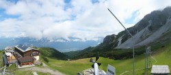Archiv Foto Webcam Axams: Blick vom Birgitzköpflhaus 09:00