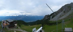 Archiv Foto Webcam Axams: Blick vom Birgitzköpflhaus 05:00