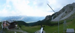 Archiv Foto Webcam Axams: Blick vom Birgitzköpflhaus 07:00