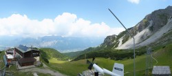 Archiv Foto Webcam Axams: Blick vom Birgitzköpflhaus 11:00