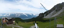 Archiv Foto Webcam Axams: Blick vom Birgitzköpflhaus 09:00