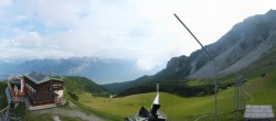Archiv Foto Webcam Axams: Blick vom Birgitzköpflhaus 07:00
